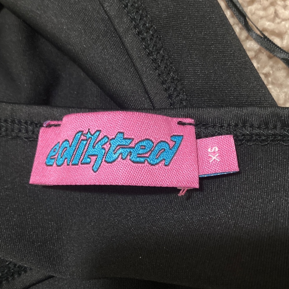 Edikted Black Cutout Bodysuit - Picture 4 of 4